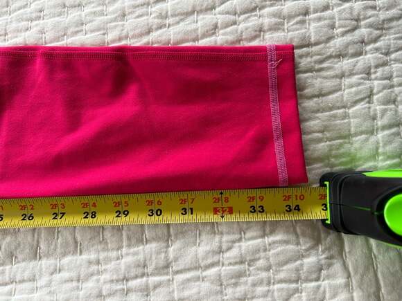 J.Crew Active High-Waisted 7/8 Leggings in Vibrant Pink Size Small - Picture 6 of 8